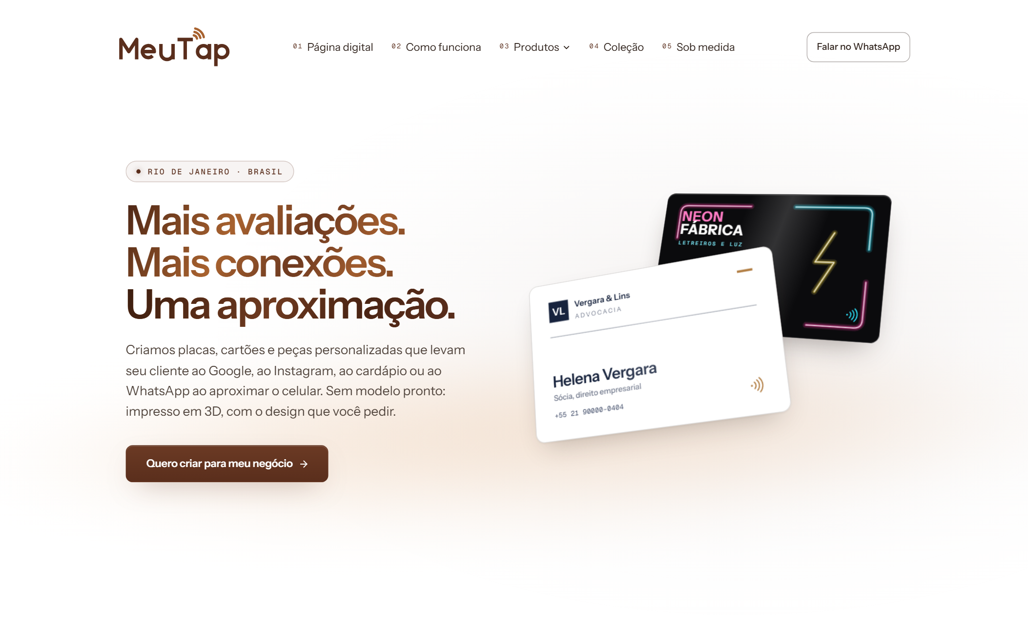 Dobra do site MeuTap